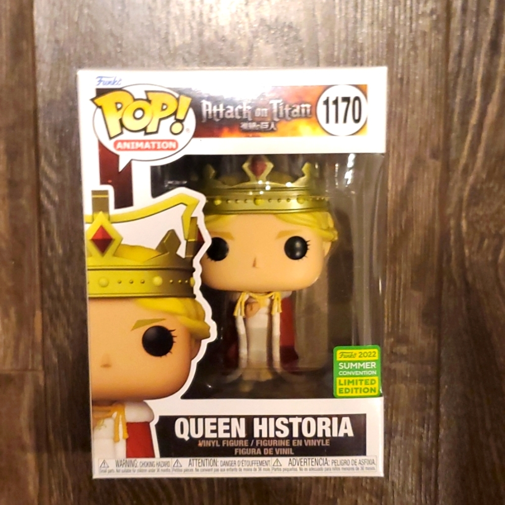Attack On Titans Queen Historia Funko Pop #1170 - Limited Edition 2022 Spring